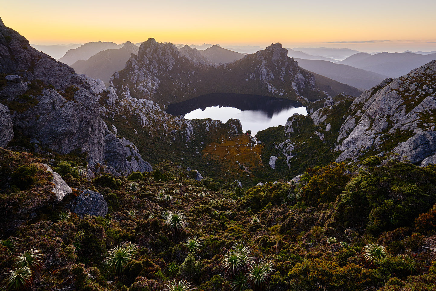 First Light at Lake Oberon